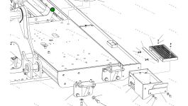 Кронштейн 2A6-46-A1530 Komatsu