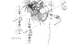 Кронштейн 207-01-71121 Komatsu