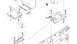 Опора 3F3054054 Komatsu