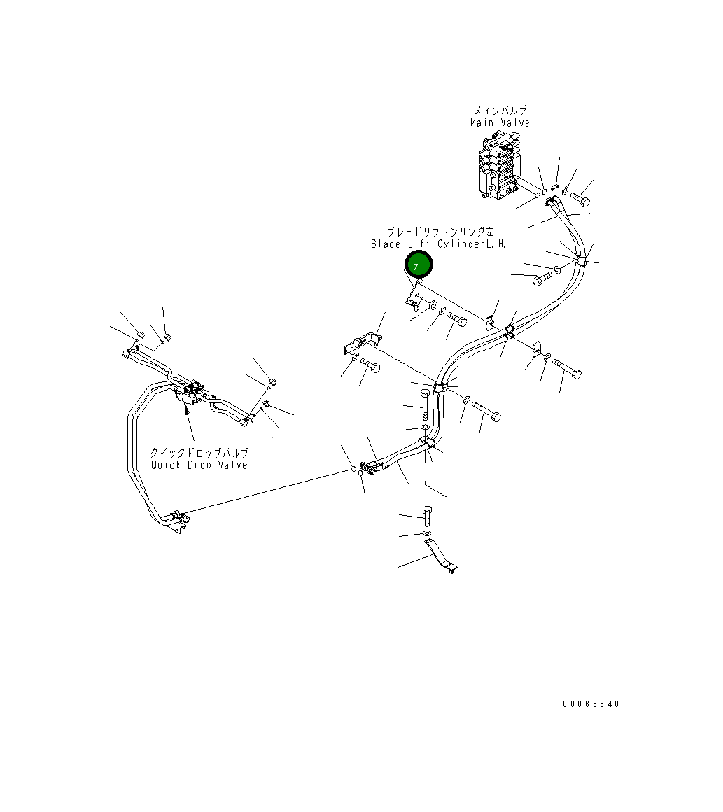 Кронштейн 17A-61-41131 Komatsu