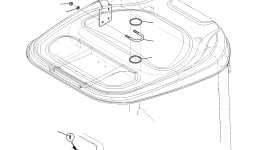 Кронштейн 2A1-06-11530 Komatsu