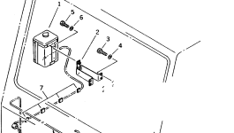 Кронштейн 566-06-6A910 Komatsu