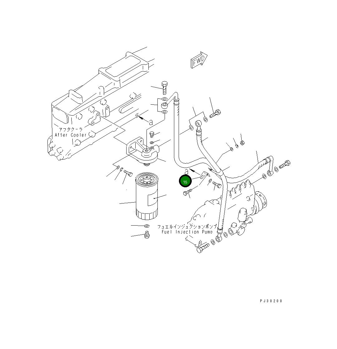 Кронштейн 6050-71-5710 Komatsu