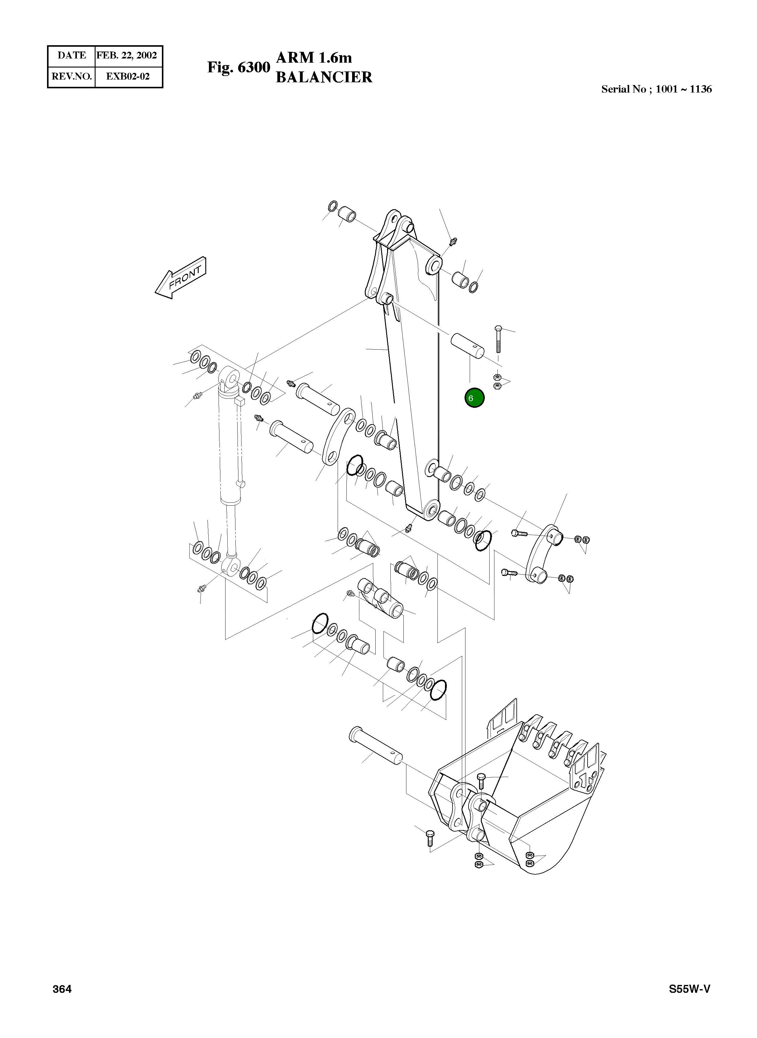 Палец 2123-2250 Komatsu