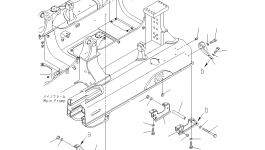 Кронштейн 126-21-51310 Komatsu