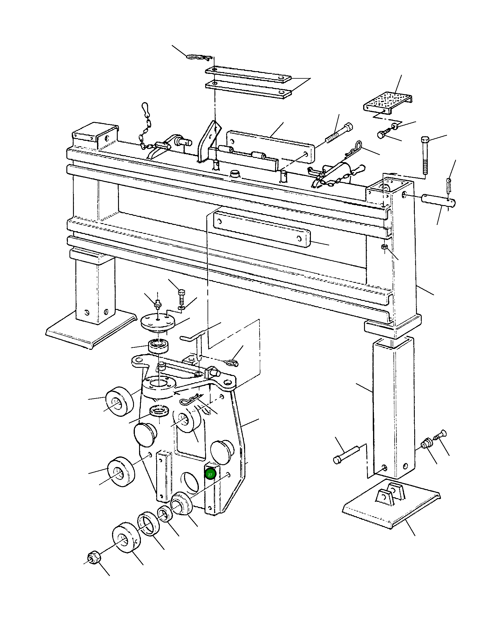 Колпак U2700008A Komatsu