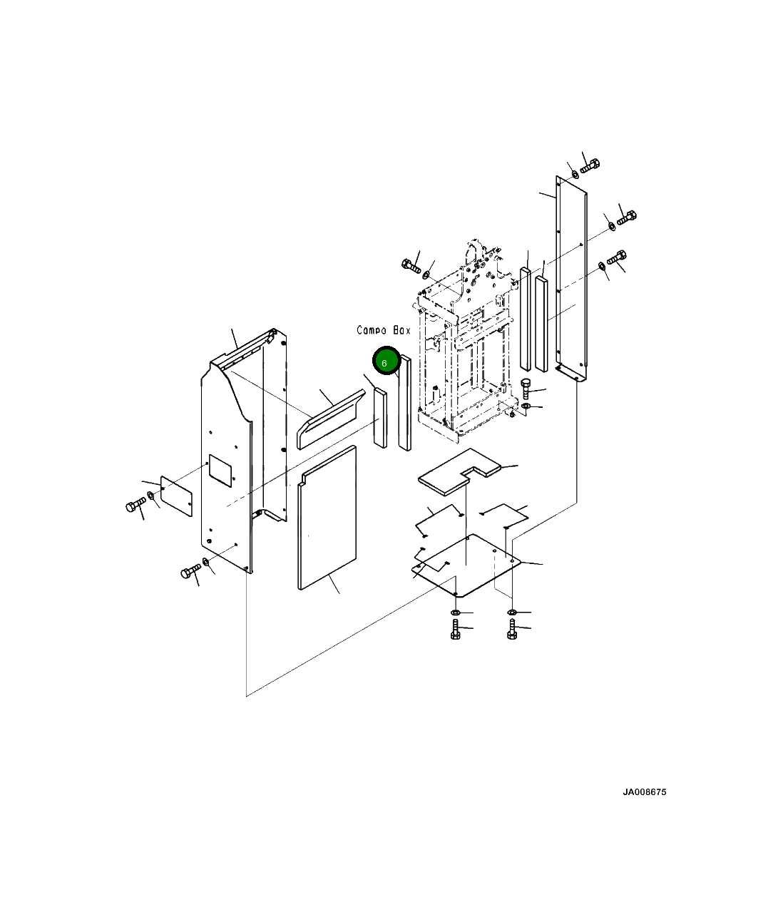 Лист 425-Z90-4630 Komatsu
