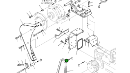 Кронштейн 6219-81-6661 Komatsu