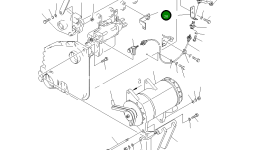 Кронштейн 6711-21-5430 Komatsu
