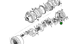 Клипса 1268 829 H1 Komatsu