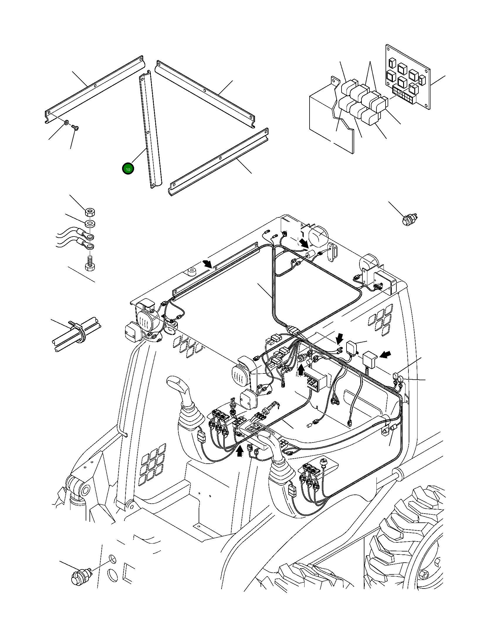Опора 37A-06-11550 Komatsu