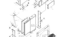 Кронштейн 208-03-76441 Komatsu