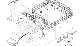 Опорная плита 956 989 40 Komatsu