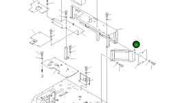 Кронштейн 234-54-53330 Komatsu