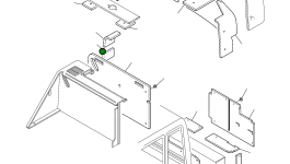 Лист 22E-54-11541 Komatsu