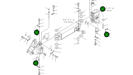 Палец 21X-70-31210 Komatsu