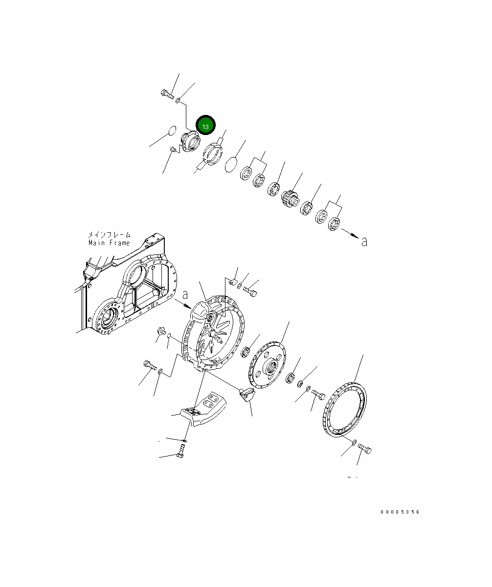 Клетка 154-27-71410 Komatsu