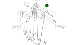 Палец 21N-70-31171 Komatsu