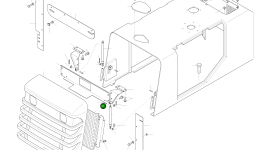 Ограждение 42Y-54-H1U40 Komatsu