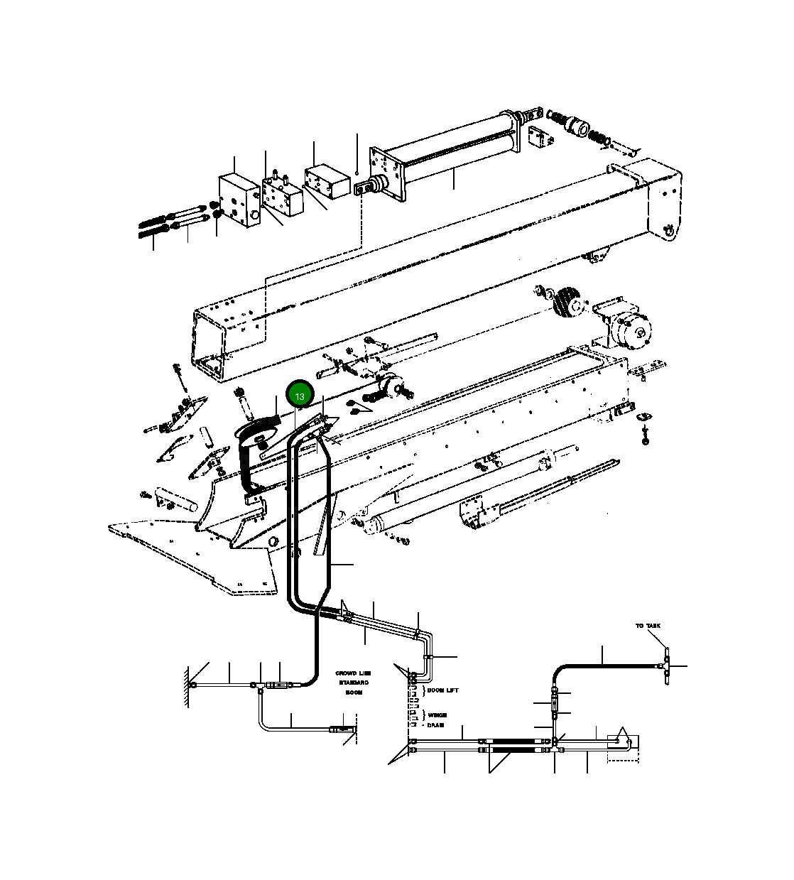 Кронштейн 90 905 Komatsu