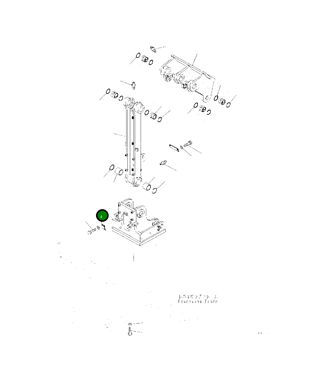 Кронштейн 208-46-A8791 Komatsu