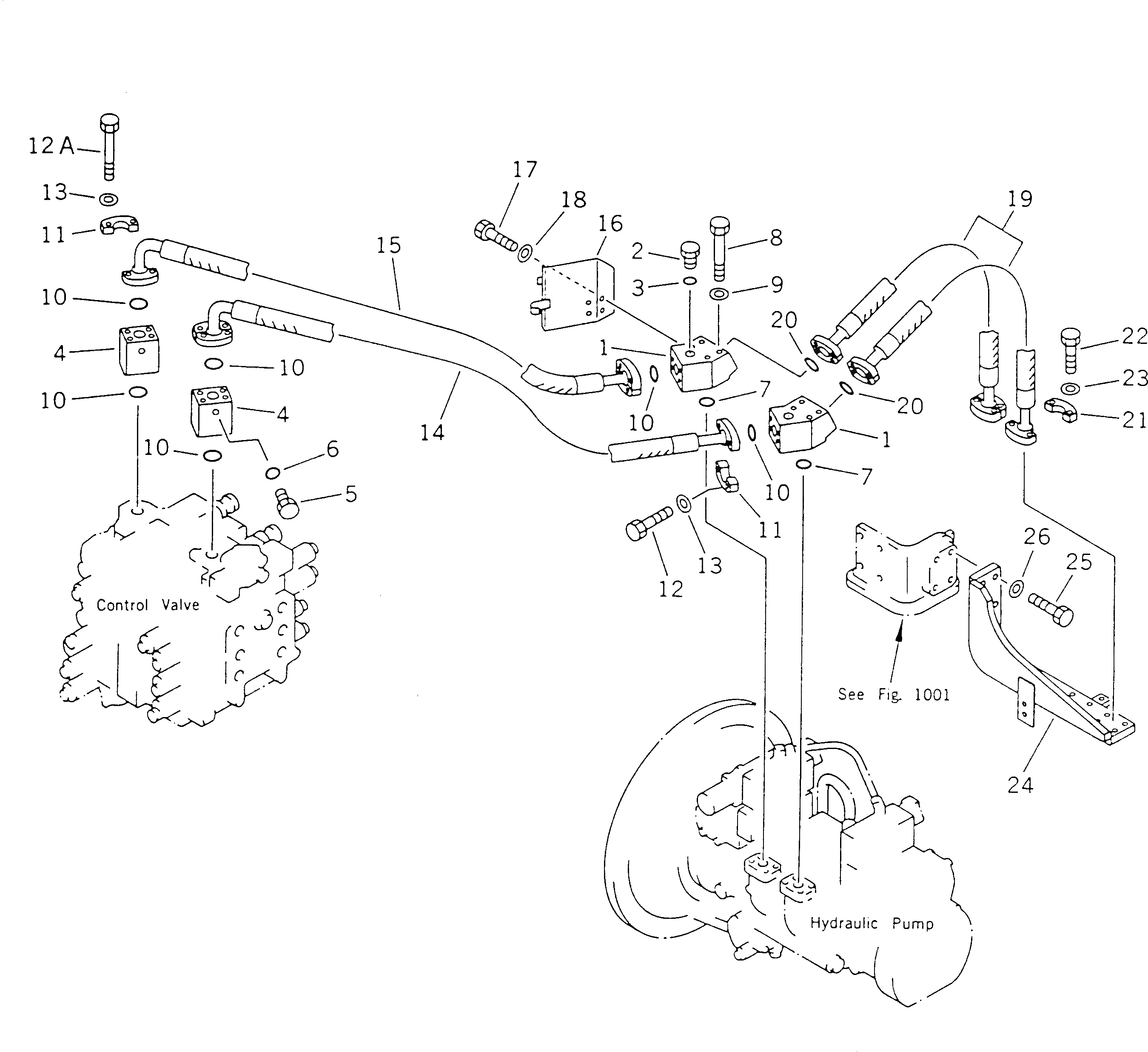 Шланг 208-62-51680 Komatsu