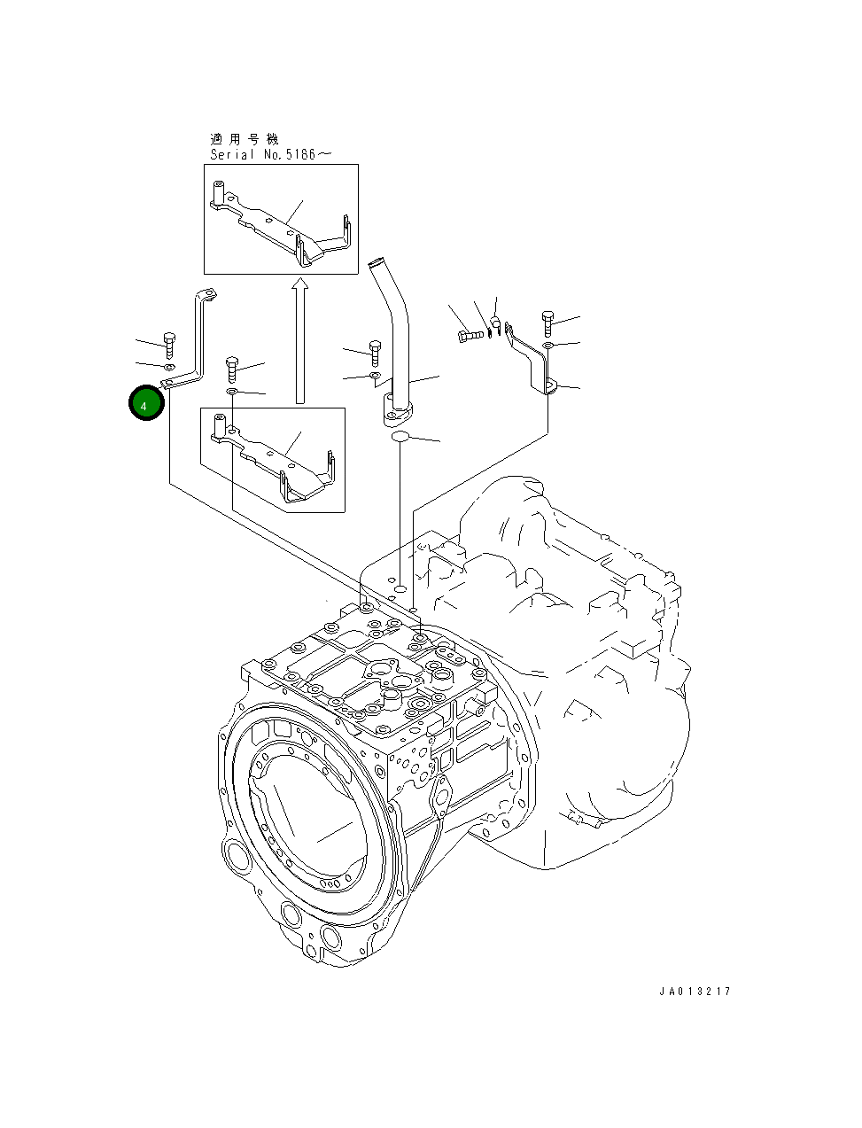 Кронштейн 14X-49-21230 Komatsu