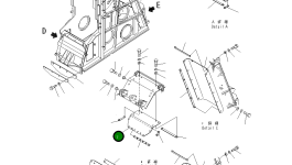Лист 8255-70-4730 Komatsu