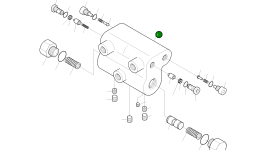 Корпус P990301 Komatsu