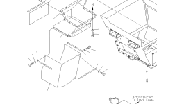 Кронштейн 8248-70-3340 Komatsu