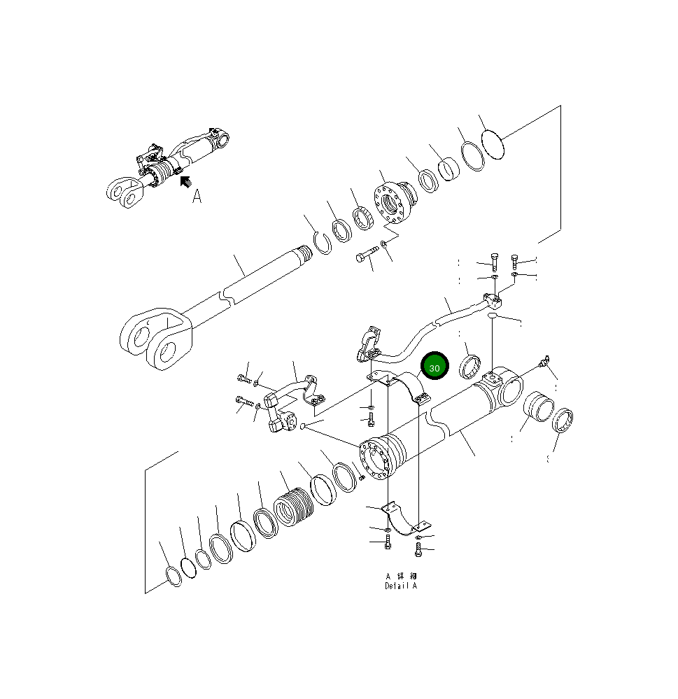 Кронштейн 707-88-28210 Komatsu