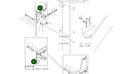 Кронштейн 42C-43-17427 Komatsu