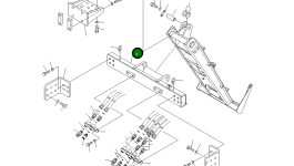 Кронштейн 21T-98-31221 Komatsu