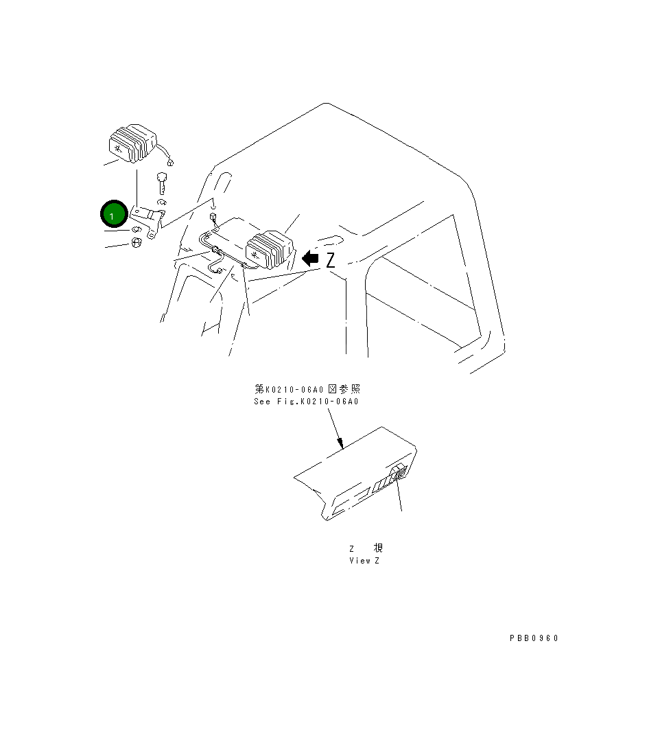 Кронштейн 14X-911-6241 Komatsu
