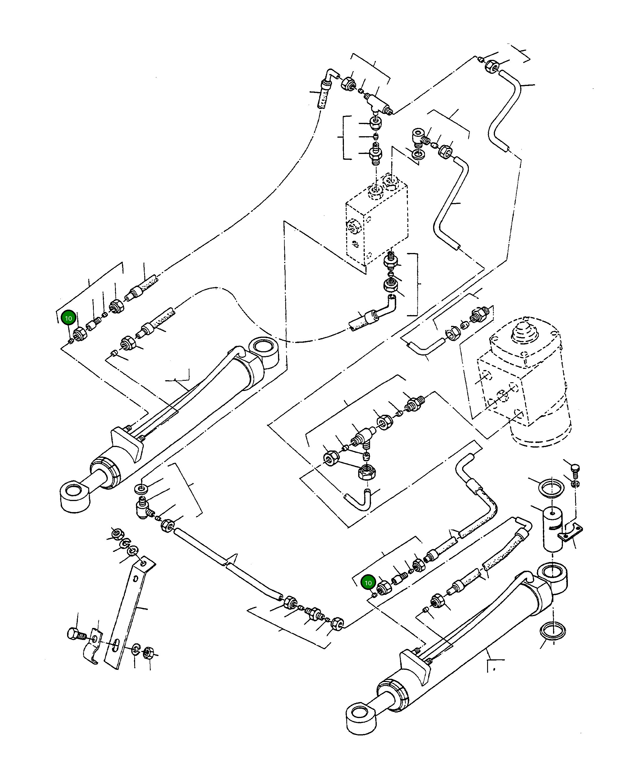 Оливка 1443843X1 Komatsu