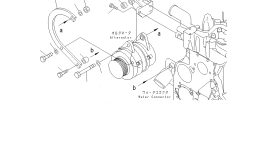 Кронштейн 6732-81-6650 Komatsu
