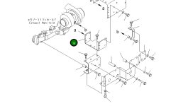 Кронштейн 6732-81-8711 Komatsu
