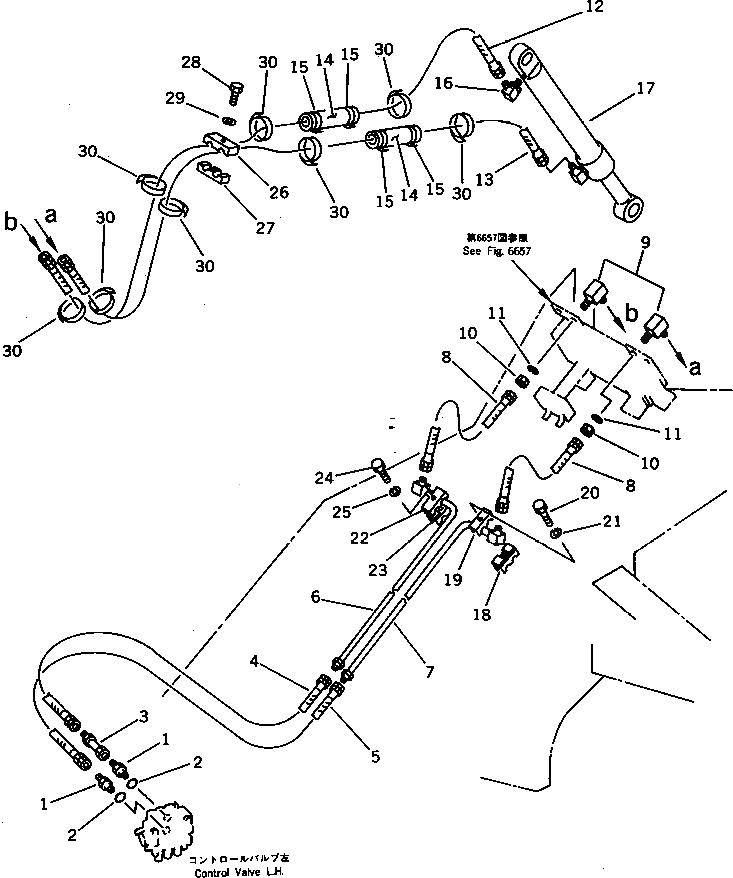 Шланг 07113-00335 Komatsu