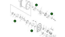 Маховик 8233-72-3482 Komatsu