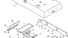 Тканевый элемент 205-56-12591 Komatsu