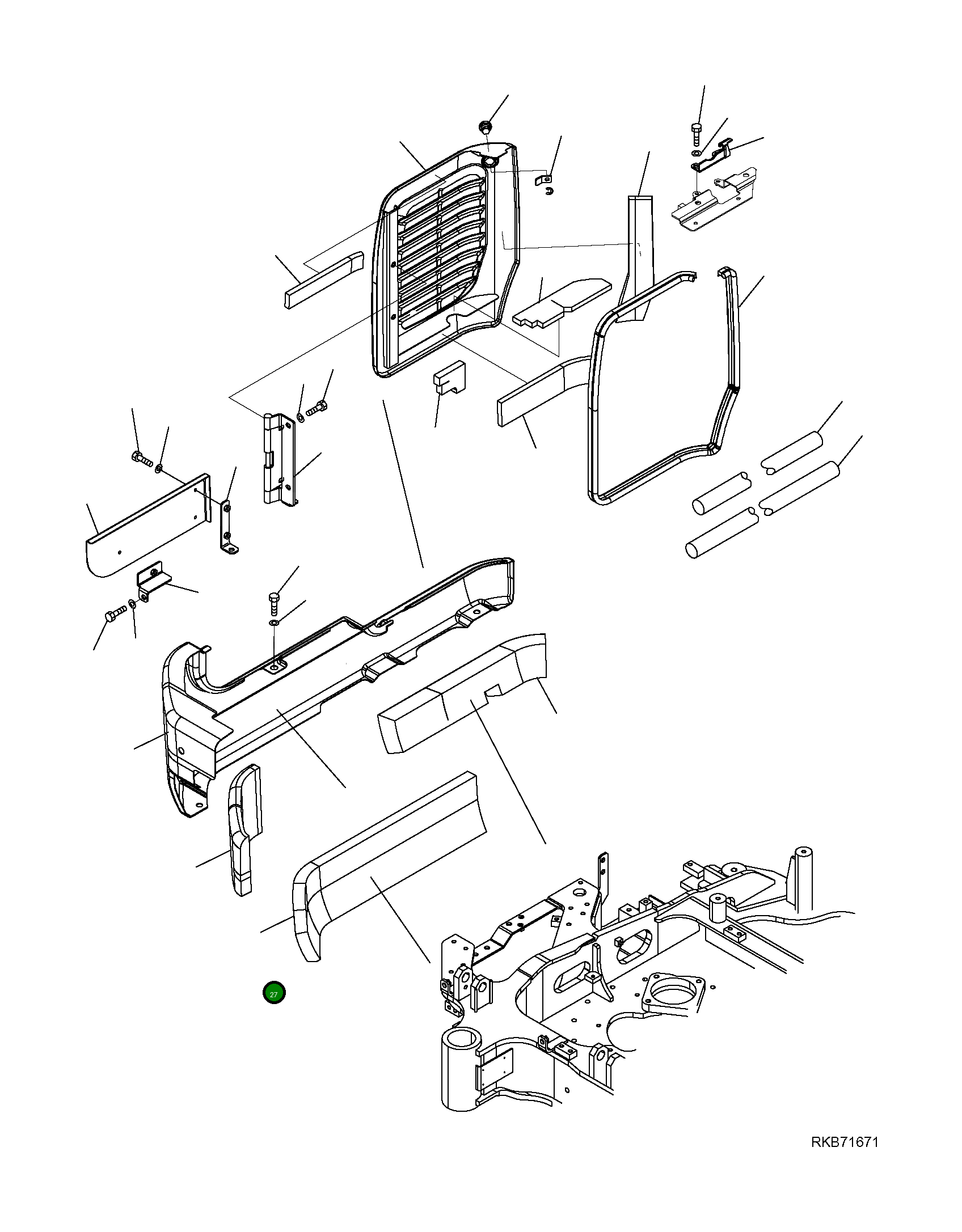 Лист 20W-54-93140 Komatsu