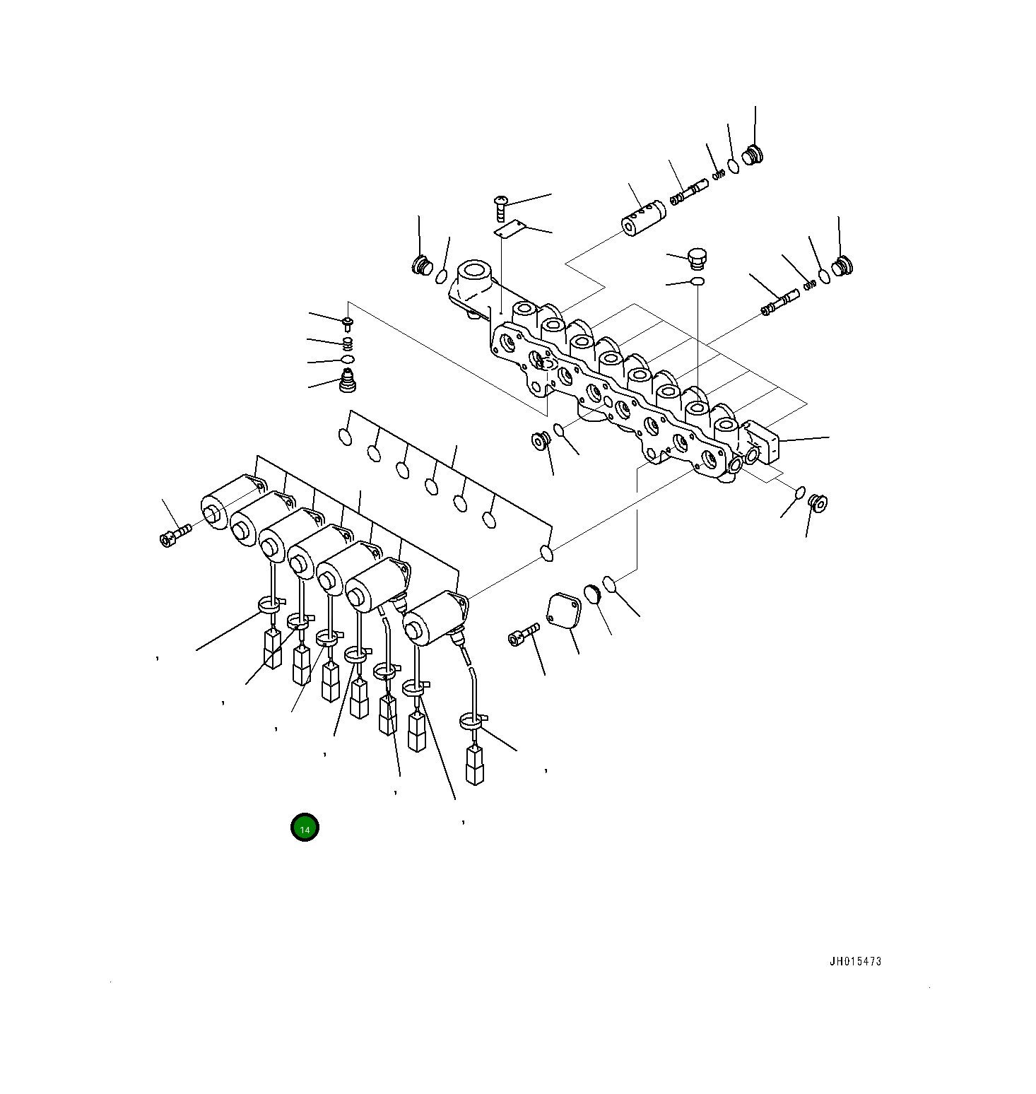 Лента (красная) NY89103-00091 Komatsu
