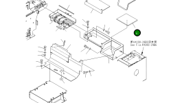 Лист 424-54-32250 Komatsu