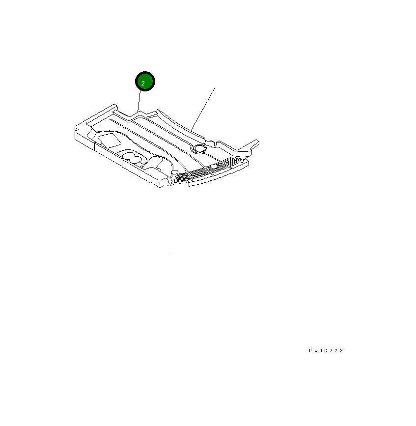 Лист 20U-979-4190 Komatsu