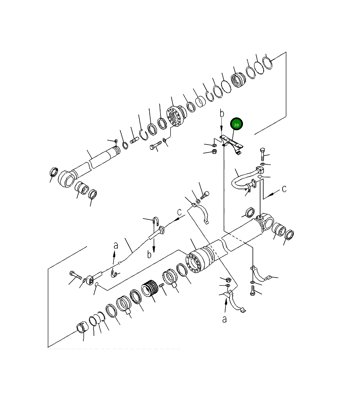 Кронштейн 707-88-50090 Komatsu