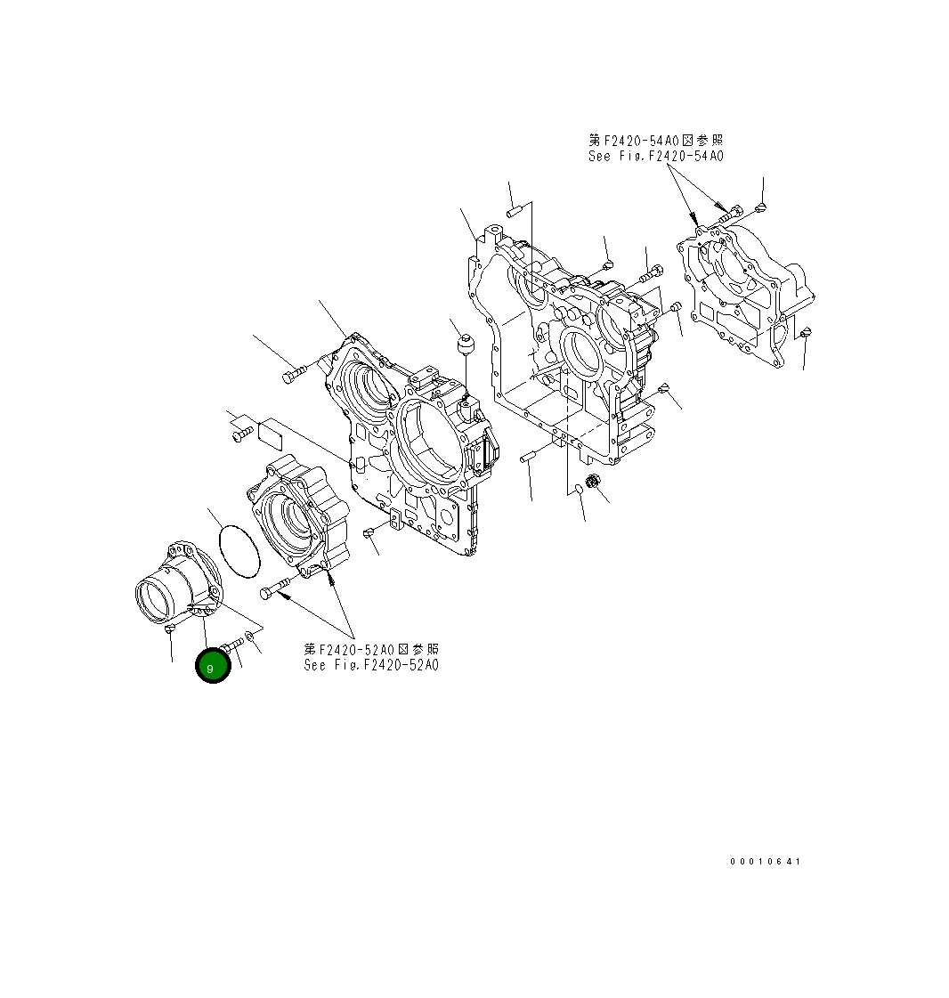 Клетка 417-17-31131 Komatsu