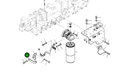 Кронштейн 6262-71-7590 Komatsu