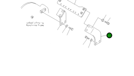 Кронштейн 209-62-73481 Komatsu