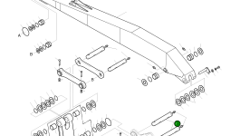Палец 2123-2023 Komatsu