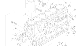 Кронштейн станины 6222-29-1250 Komatsu